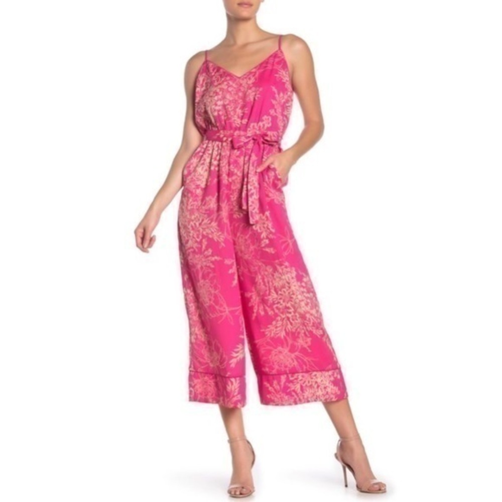 💫June & Hudson | Floral sleeveless Jumpsuit